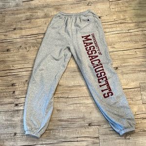 UMASS AMHERST GRAY SWEATS